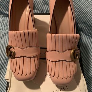 Gucci Kiltie Fringe Platform Pump NWT